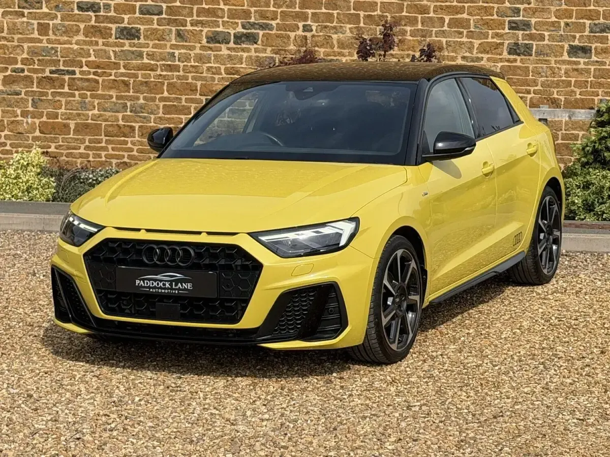 Used Audi A1 Black Edition 2022 Yellow SUV