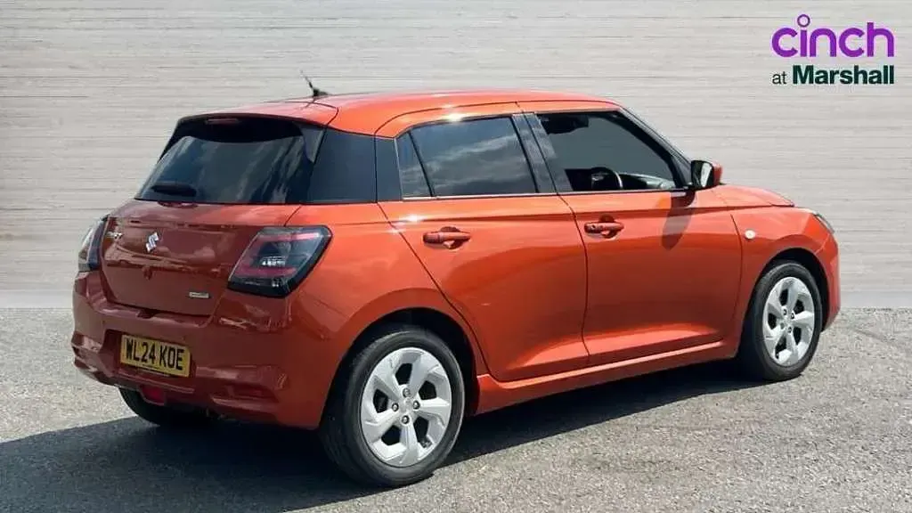 Used Suzuki Swift 82 HP (60 kW) 2024 Orange Hatchback