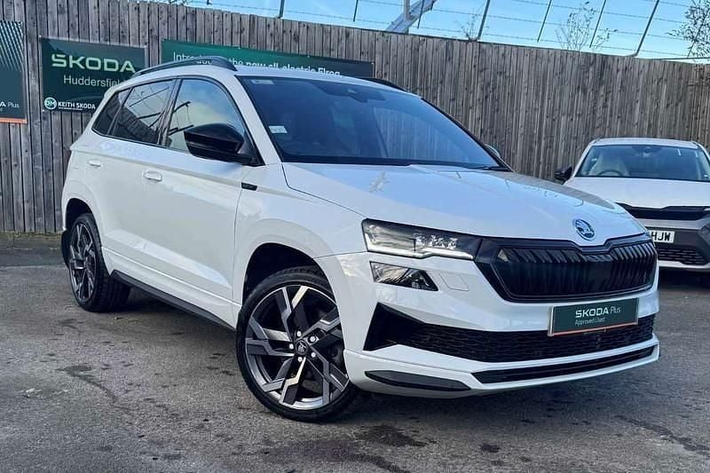 Used Skoda Karoq SportLine 150 HP (110 kW) 2025 White SUV