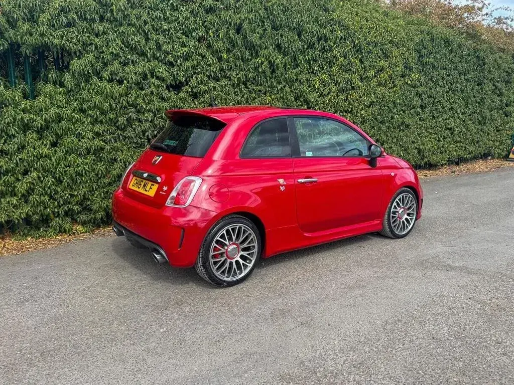 Used Abarth 595 Turismo 160 HP (117 kW) 2016 Red Hatchback