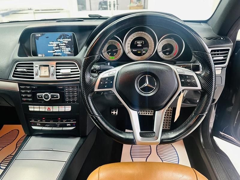 Used Mercedes E350 AMG 2014 Black Coupe