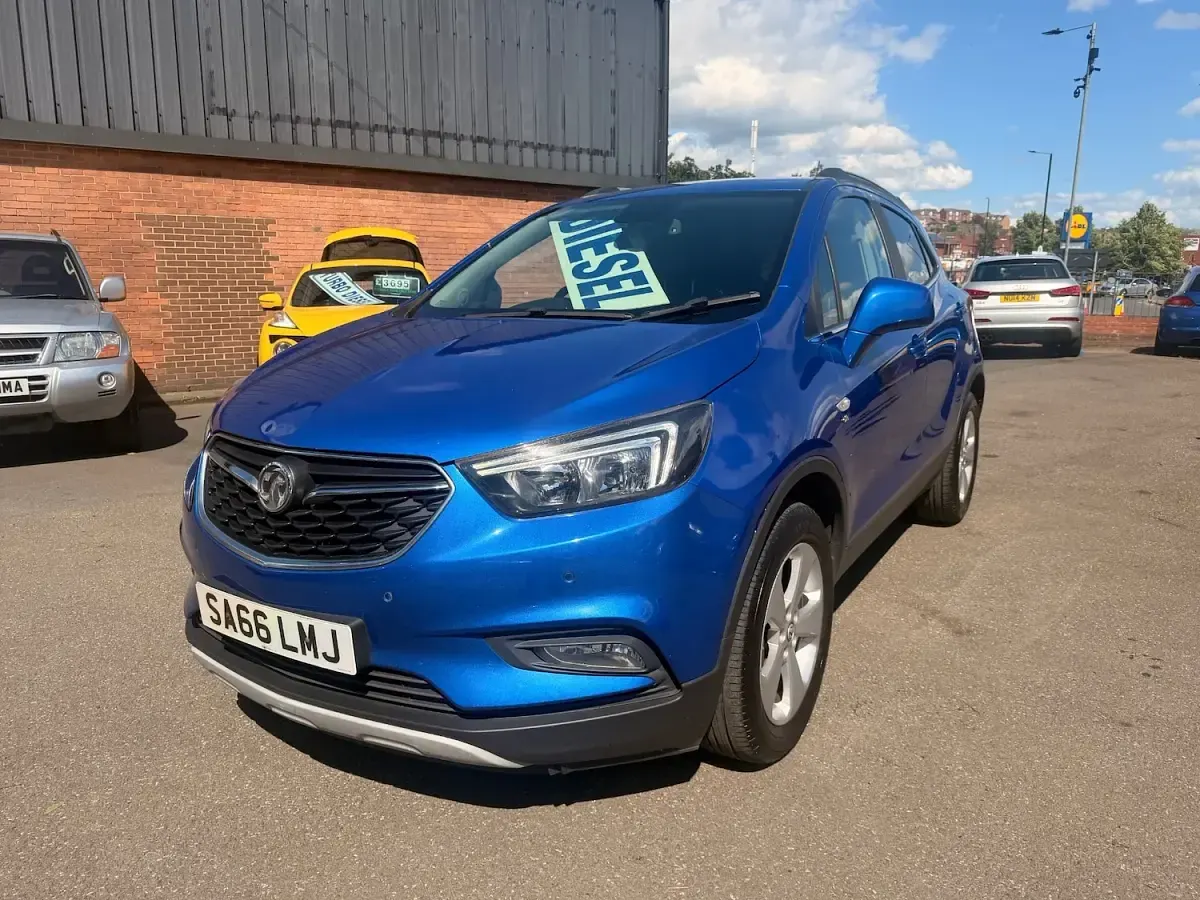 Used Vauxhall Mokka X Elite 136 HP (100 kW) 2016 Blue SUV