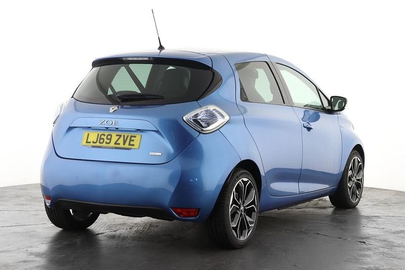 Usado Renault Zoe Version S 80 kW (109 HP) 2019 Azul Citadino