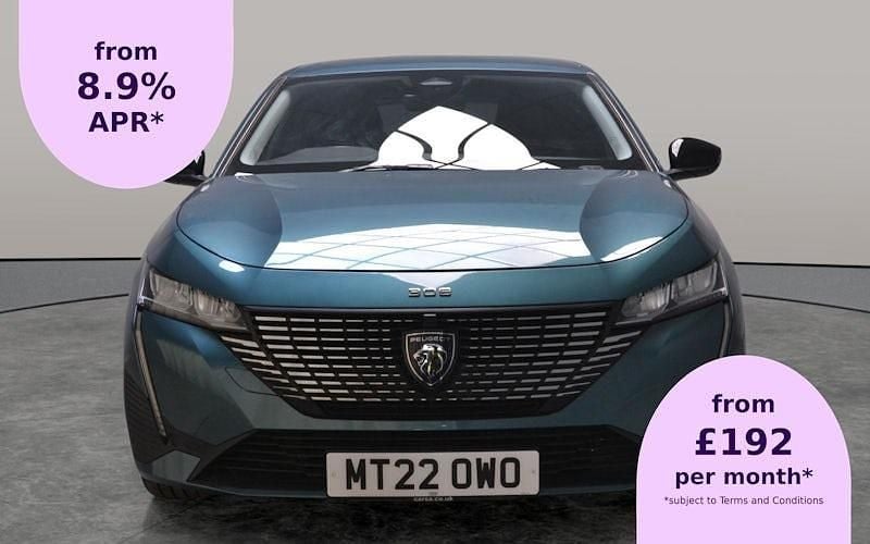 Blue Used 2022 Peugeot 308 Allure Premium Estate | £14,171 (Good price) - Image 1/3