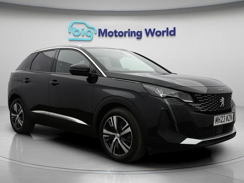Black Used 2023 Peugeot 3008 Allure+ Hatchback | £16,400 (Fair price) - Image 1/4