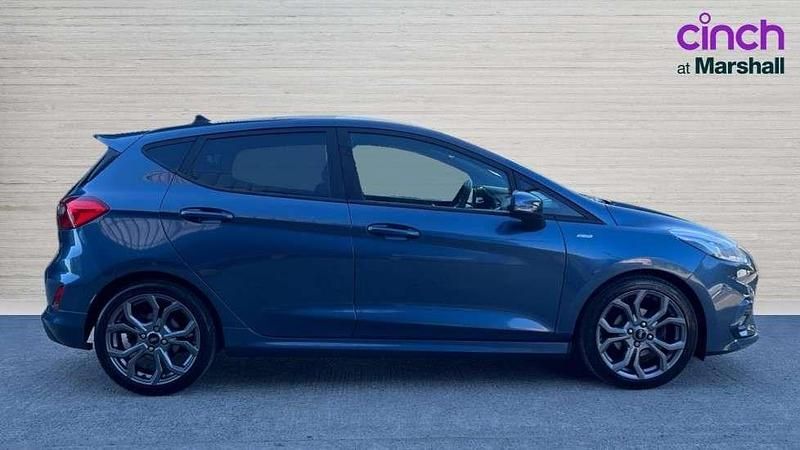 Used Ford Fiesta ST-Line 125 HP (91 kW) 2019 Blue Hatchback