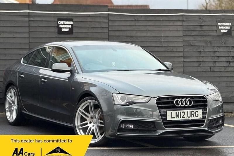 Used Audi A5 Sportback S-Line 177 HP (130 kW) 2012 Grey Hatchback