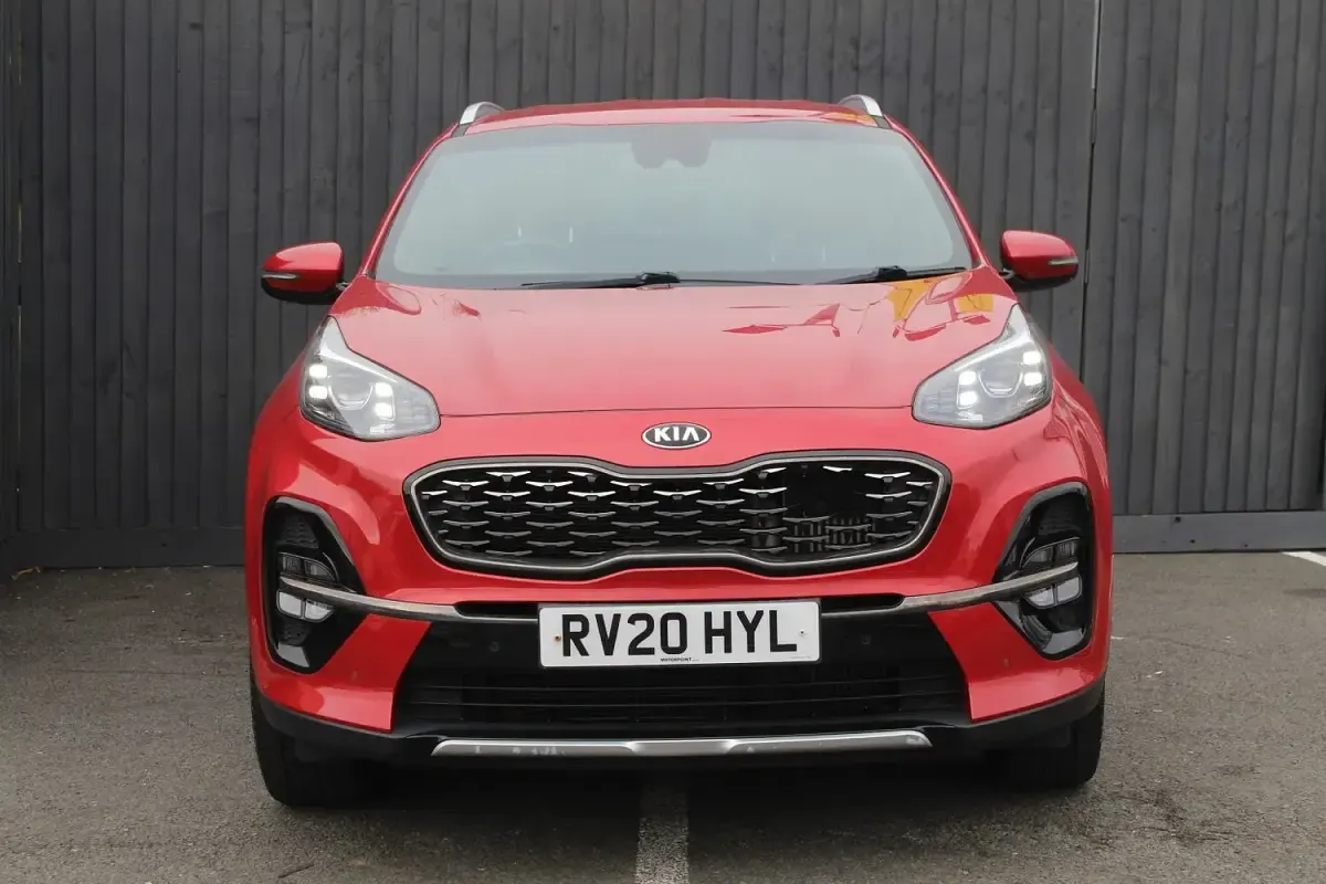 Used Kia Sportage GT-Line 174 HP (127 kW) 2020 Red SUV