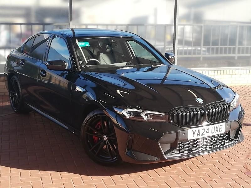 Black Used 2024 BMW 320 M Sport Sedan | £33,298 (A bit pricey) - Image 1/4