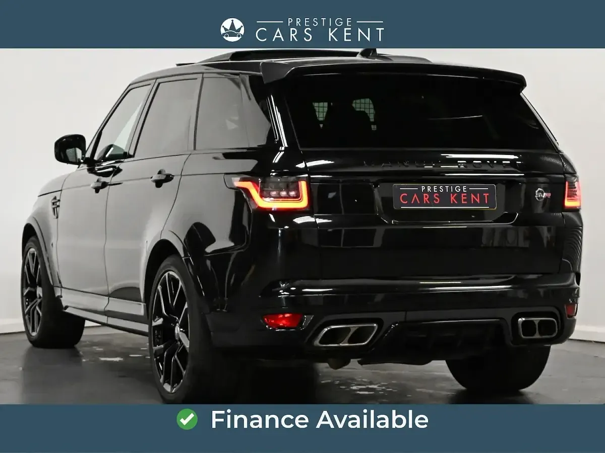 Used Land Rover Range Rover Sport SVR 566 HP (416 kW) 2019 Black SUV