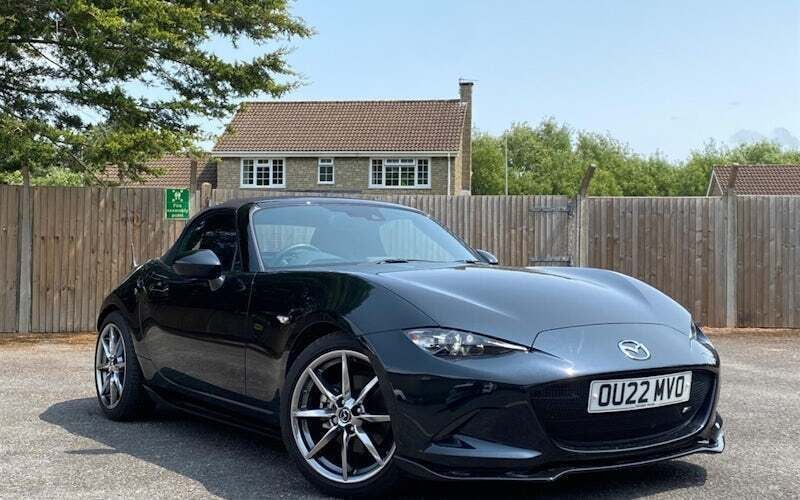 Black Used 2022 Mazda MX5 Inclusive Cabriolet | £23,295 (Fair price) - Image 1/4