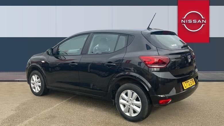 Used Dacia Sandero Comfort 91 HP (66 kW) 2022 Black Hatchback