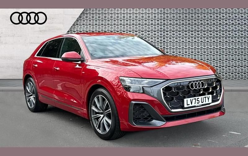 Used Audi Q8 S-Line 340 HP (250 kW) 2025 Red SUV