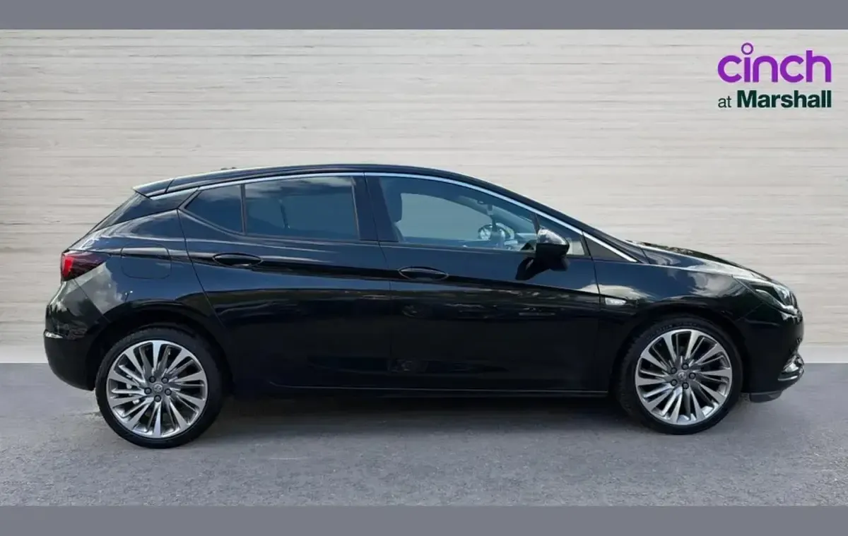 Used Vauxhall Astra 134 HP (98 kW) 2019 Black Hatchback