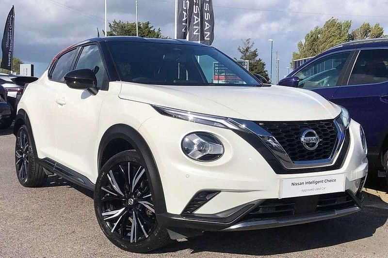 White Used 2022 Nissan Juke Tekna+ SUV | £15,399 (Fair price) - Image 1/4