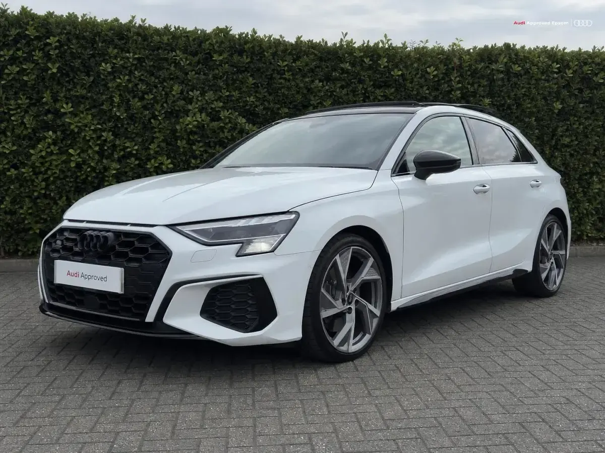 Used Audi S3 Sportback Black Edition 310 HP (228 kW) 2024 White Hatchback