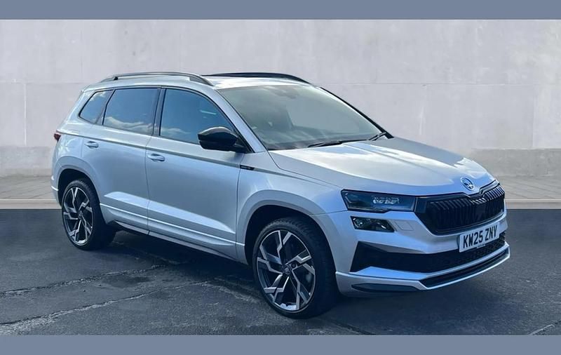 Used Skoda Karoq SportLine 150 HP (110 kW) 2025 Silver SUV