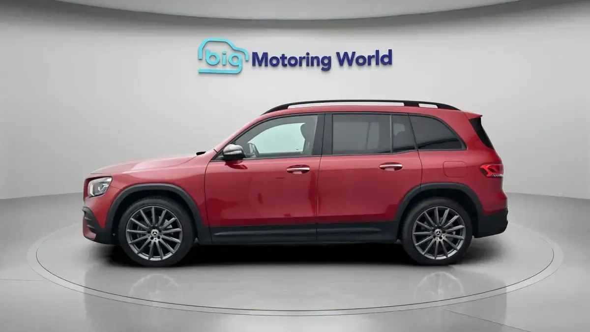 Used Mercedes GLB200 AMG line 163 HP (119 kW) 2022 Red SUV