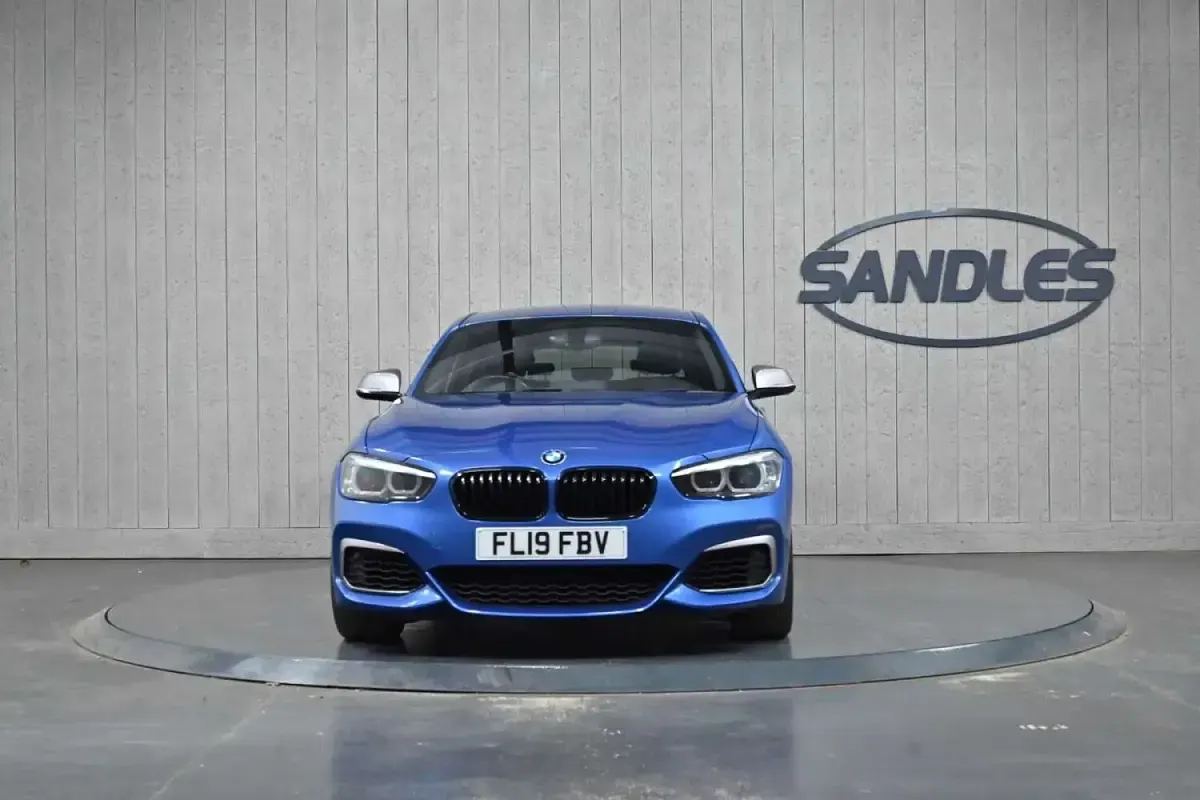Used BMW M140 M Sport 340 HP (250 kW) 2019 Blue Hatchback