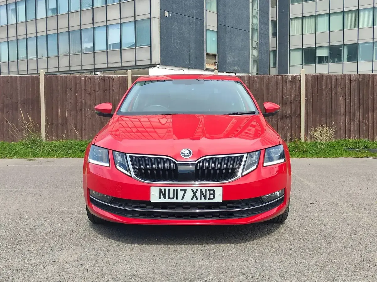 Used Skoda Octavia SE L 150 HP (110 kW) 2017 Red Hatchback