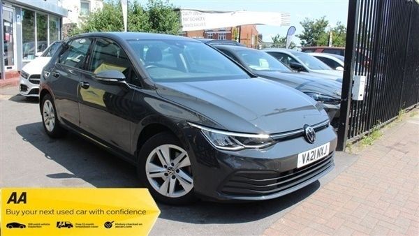 Grey Used 2021 VW Golf VIII S Hatchback | £15,395 (Super price) - Image 1/1