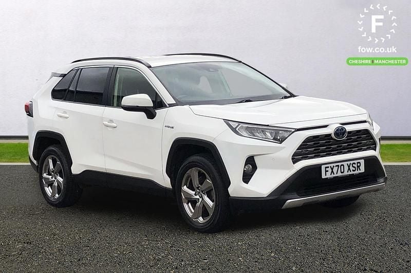 Used Toyota RAV4 Hybrid Design 222 HP (163 kW) 2020 White SUV