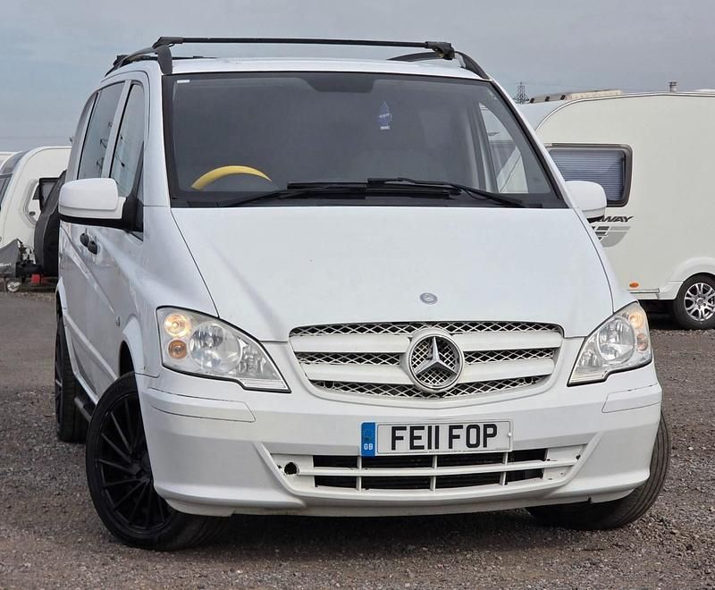 Begagnad Mercedes Vito 2011 Vit Van