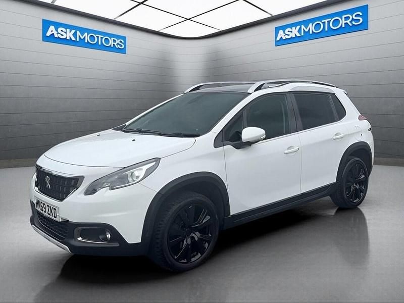 White Used 2019 Peugeot 2008 Allure Premium SUV | £7,999 (Good price) - Image 1/4