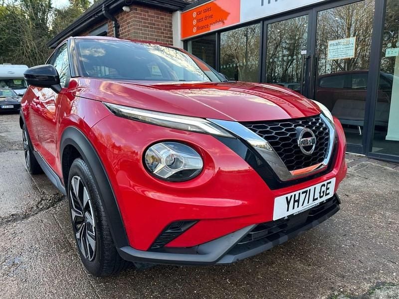 Red Used 2021 Nissan Juke Acenta SUV | £12,495 (Good price) - Image 1/4