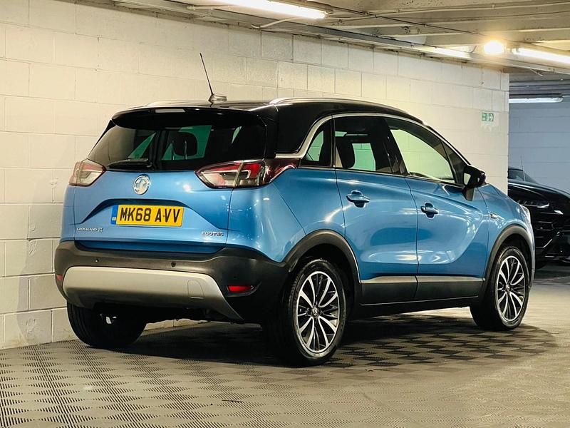 Used Vauxhall Crossland X Ultimate 110 HP (80 kW) 2019 Blue SUV