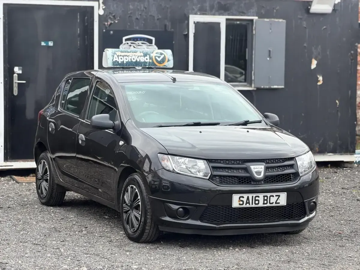Used Dacia Sandero Ambiance 75 HP (55 kW) 2016 Black Hatchback