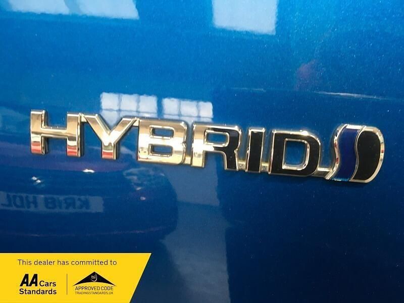 Used Toyota Yaris Hybrid 2015 Blue Hatchback