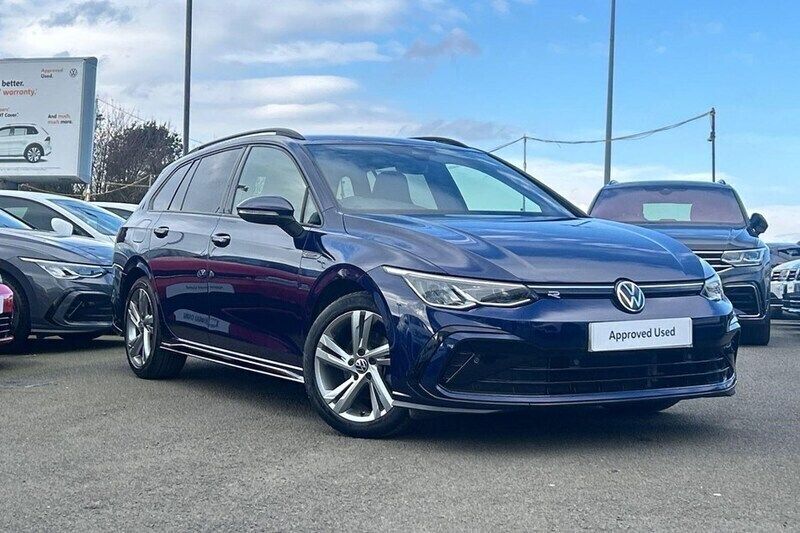 Blue Used 2022 VW Golf VIII R-line Estate | £18,995 (Fair price) - Image 1/1