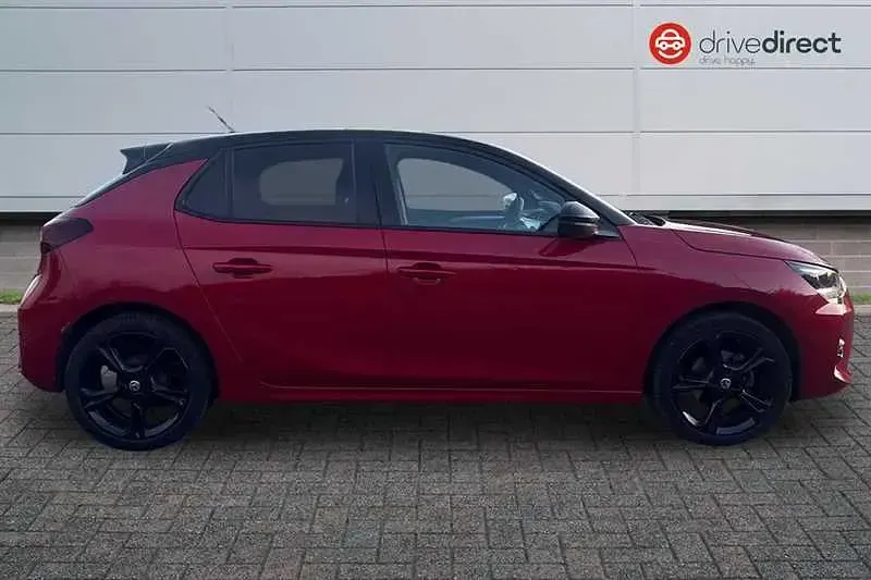 Used Vauxhall Corsa 75 HP (55 kW) 2023 Red Hatchback