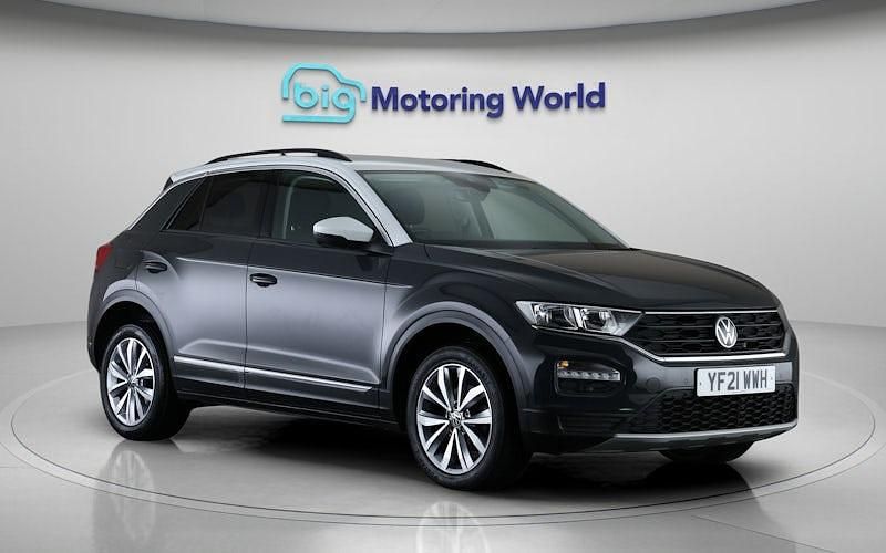 Used VW T-Roc Design 110 HP (80 kW) 2021 Grey SUV