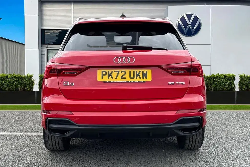 Used Audi Q3 S-Line 150 HP (110 kW) 2022 Red SUV