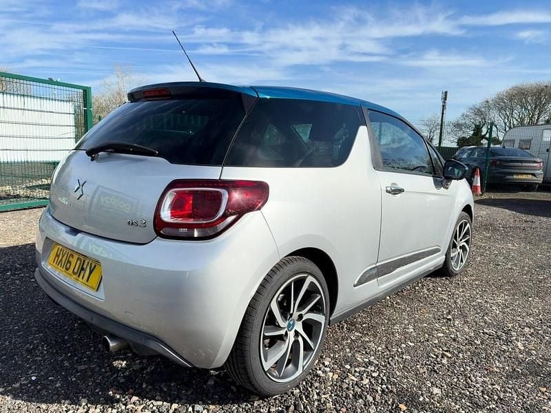 Used DS Automobiles DS3 110 HP (80 kW) 2016 Silver Hatchback