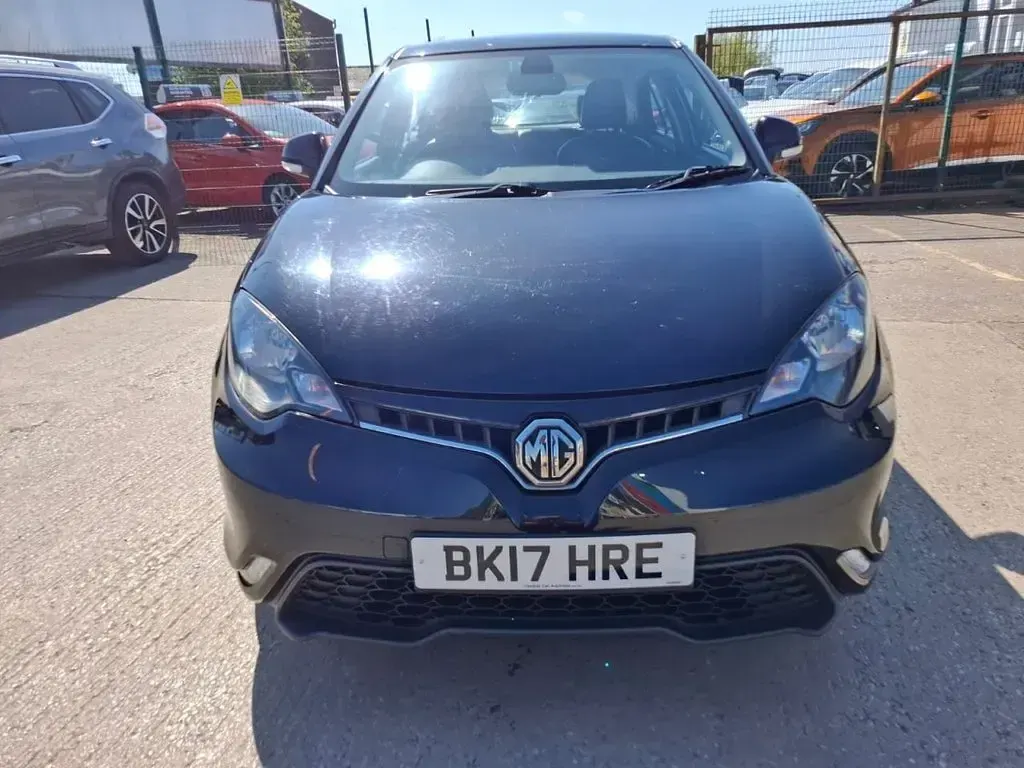 Used MG MG3 106 HP (77 kW) 2017 Black Hatchback