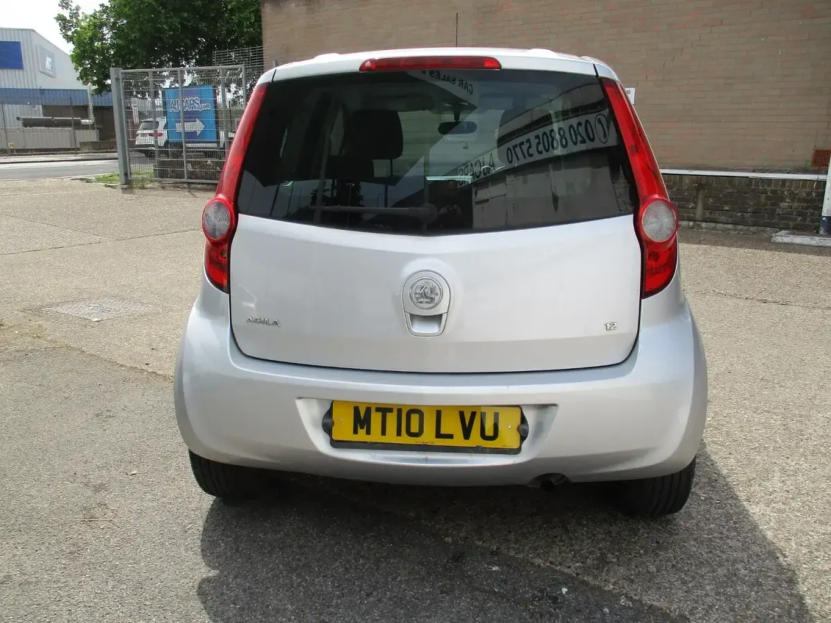 Used Vauxhall Agila Design Edition 2010 Silver MPV
