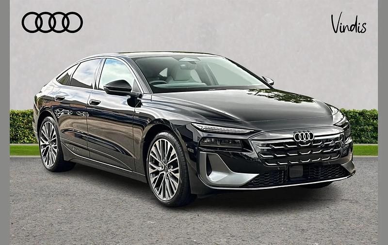 Black Used 2025 Audi A6 e-tron S-Line Sedan | £62,081 - Image 1/3