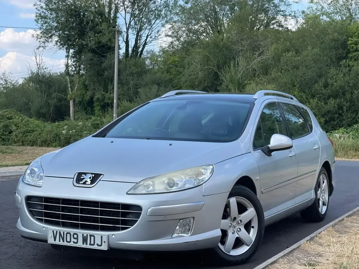 Used Peugeot 407 Sport 136 HP (100 kW) 2009 Silver Estate