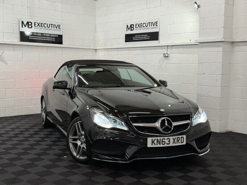 Black Used 2013 Mercedes E250 AMG Cabriolet | £7,790 (Fair price) - Image 1/4