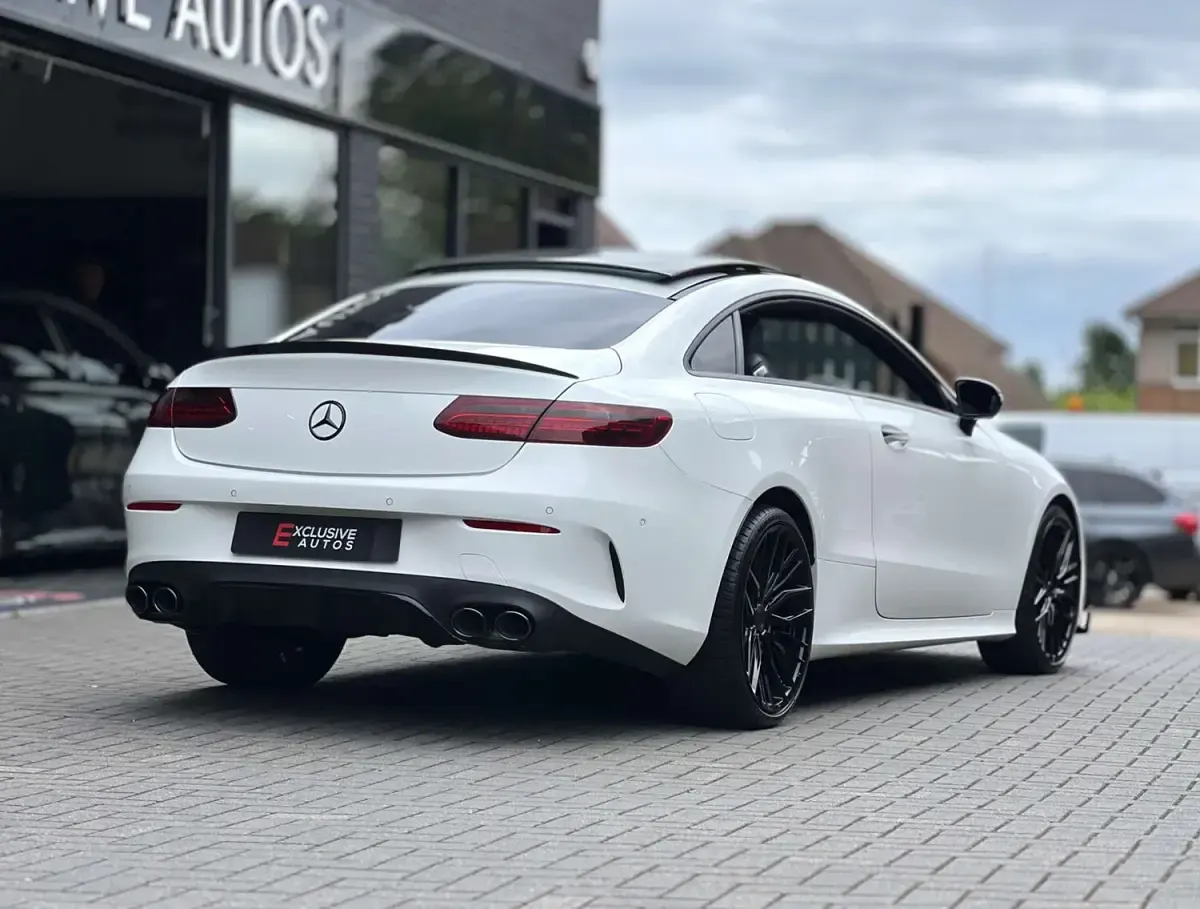 Used Mercedes E53 AMG AMG line 2021 White Coupe
