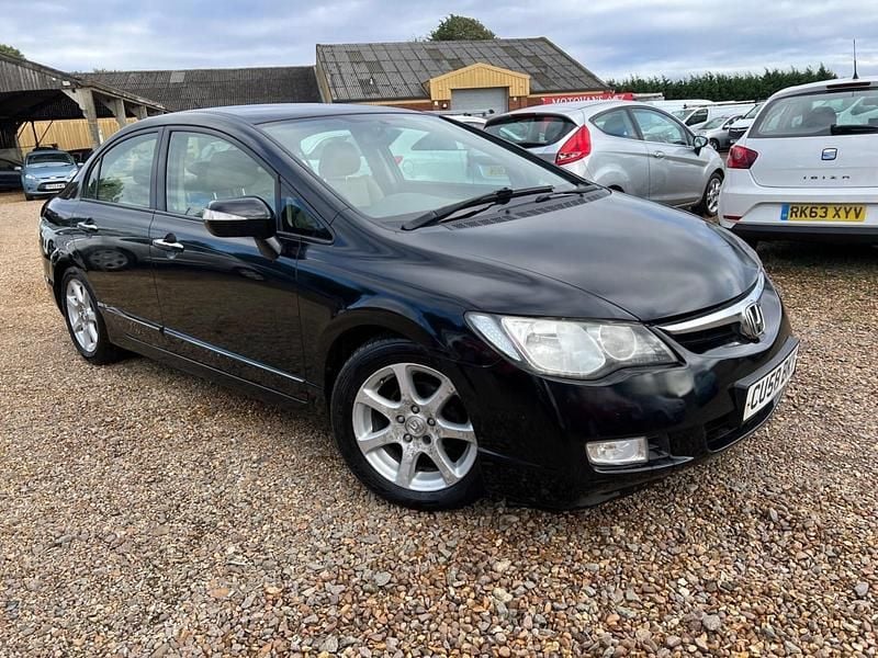 Black Used 2008 Honda Civic Hybrid Sedan | £2,999 (Fair price) - Image 1/4