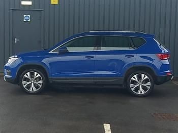 Used Seat Ateca Ecomotive 115 HP (84 kW) 2018 Blue SUV