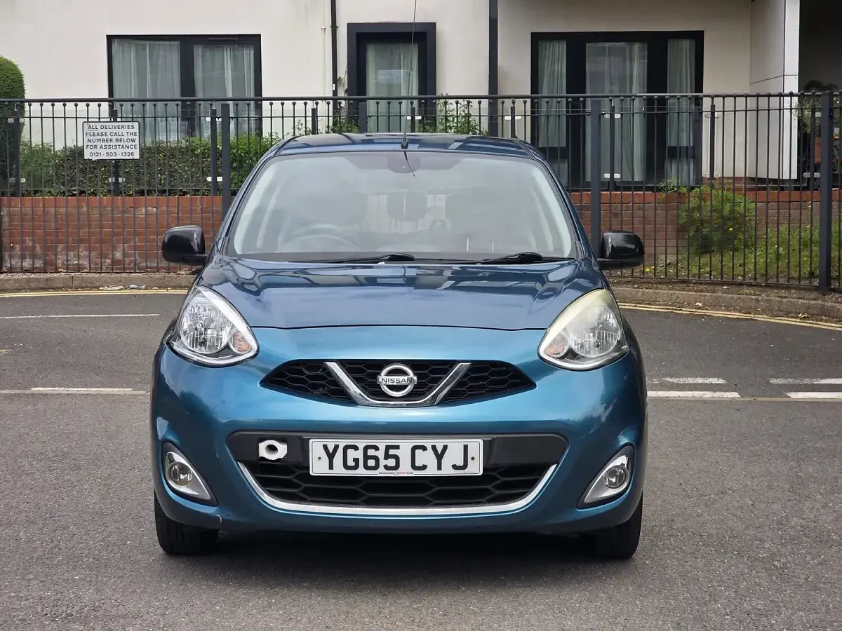 Used Nissan Micra Acenta 80 HP (58 kW) 2015 Blue Hatchback