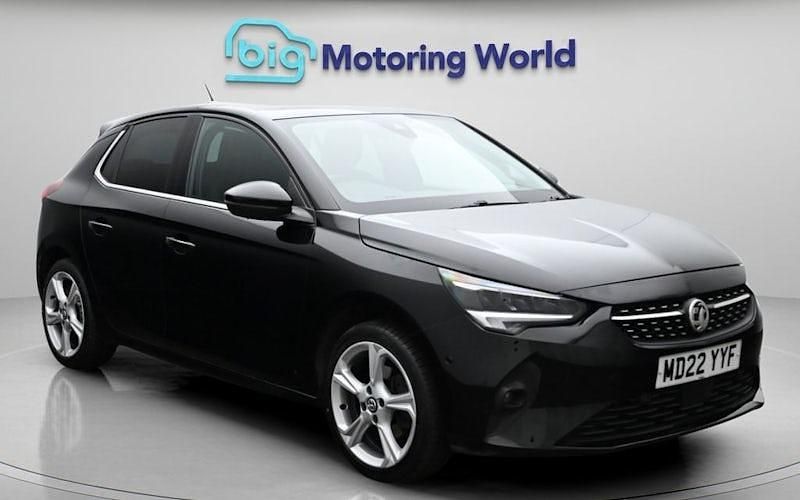 Used Vauxhall Corsa Edition 101 HP (74 kW) 2022 Black Hatchback