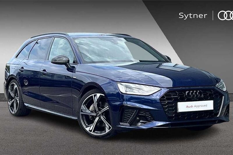 Blue Used 2023 Audi A4 Black Edition Estate | £29,250 (Expensive) - Image 1/4