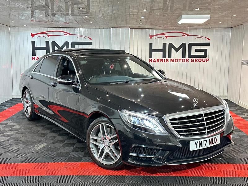 Used Mercedes S350 AMG line 2017 Black Sedan