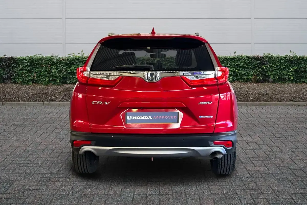 Used Honda CR-V Hybrid 184 HP (135 kW) 2019 Red SUV